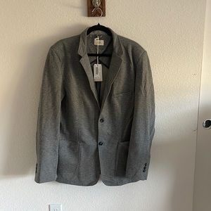Civil Society men’s knit two button blazer with patch pocket. NWT